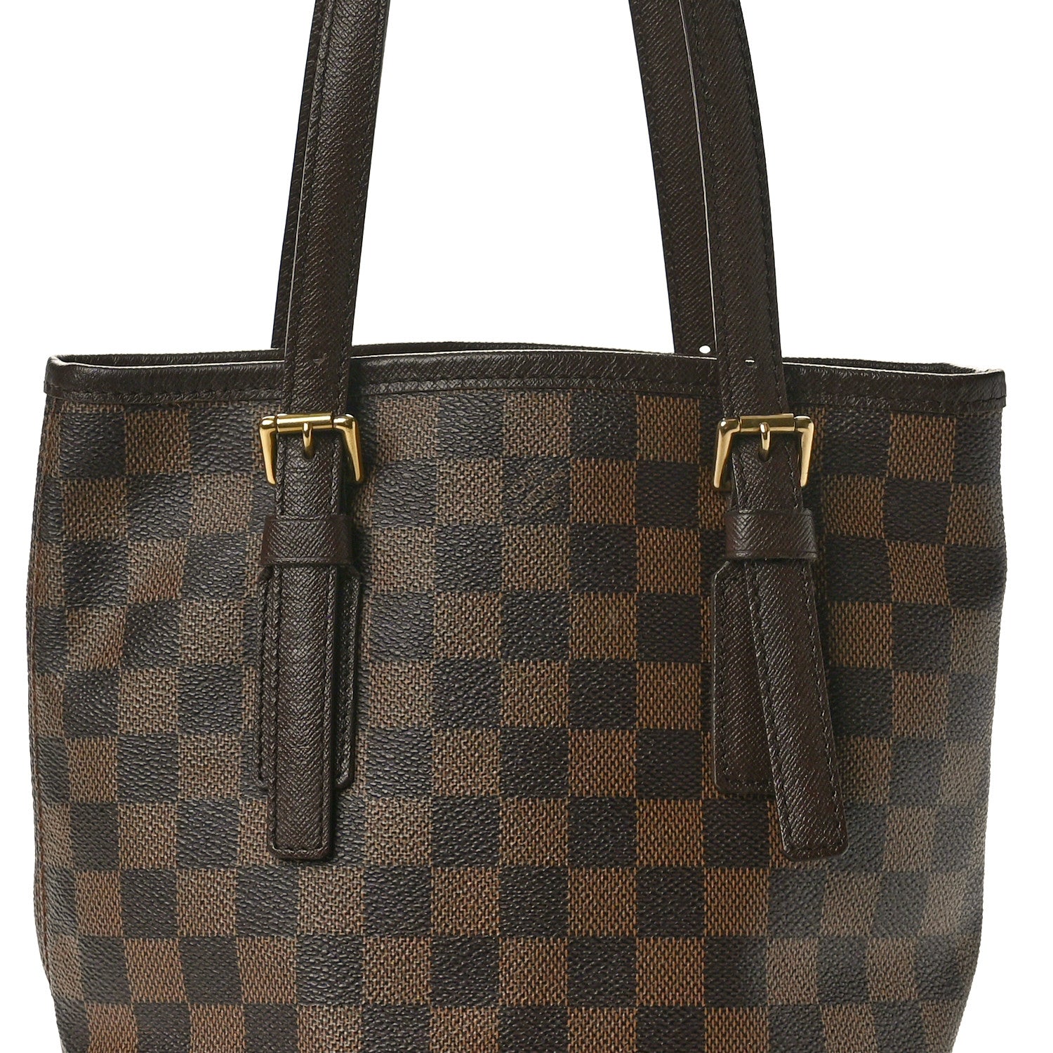 Louis Vuitton Damier Ebene Marais Bucket 23 7 of 9