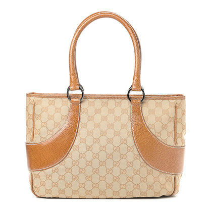 Gucci Monogram Shoulder Bag Brown 1 of 10