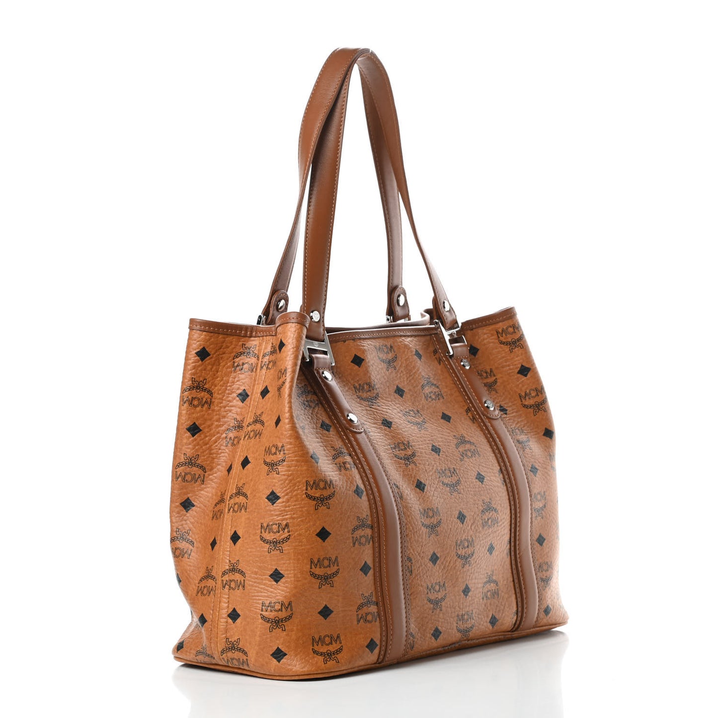 Visetos Shopping Tote Cognac