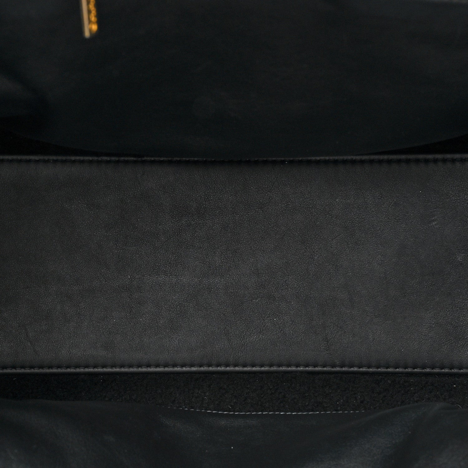 Chanel Shearling Medium Deauville Tote Black 5 of 11