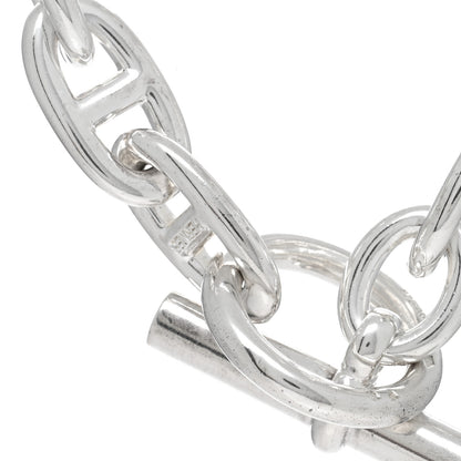 Hermes Sterling Silver Chaine D'Ancre Necklace PM 4 of 4