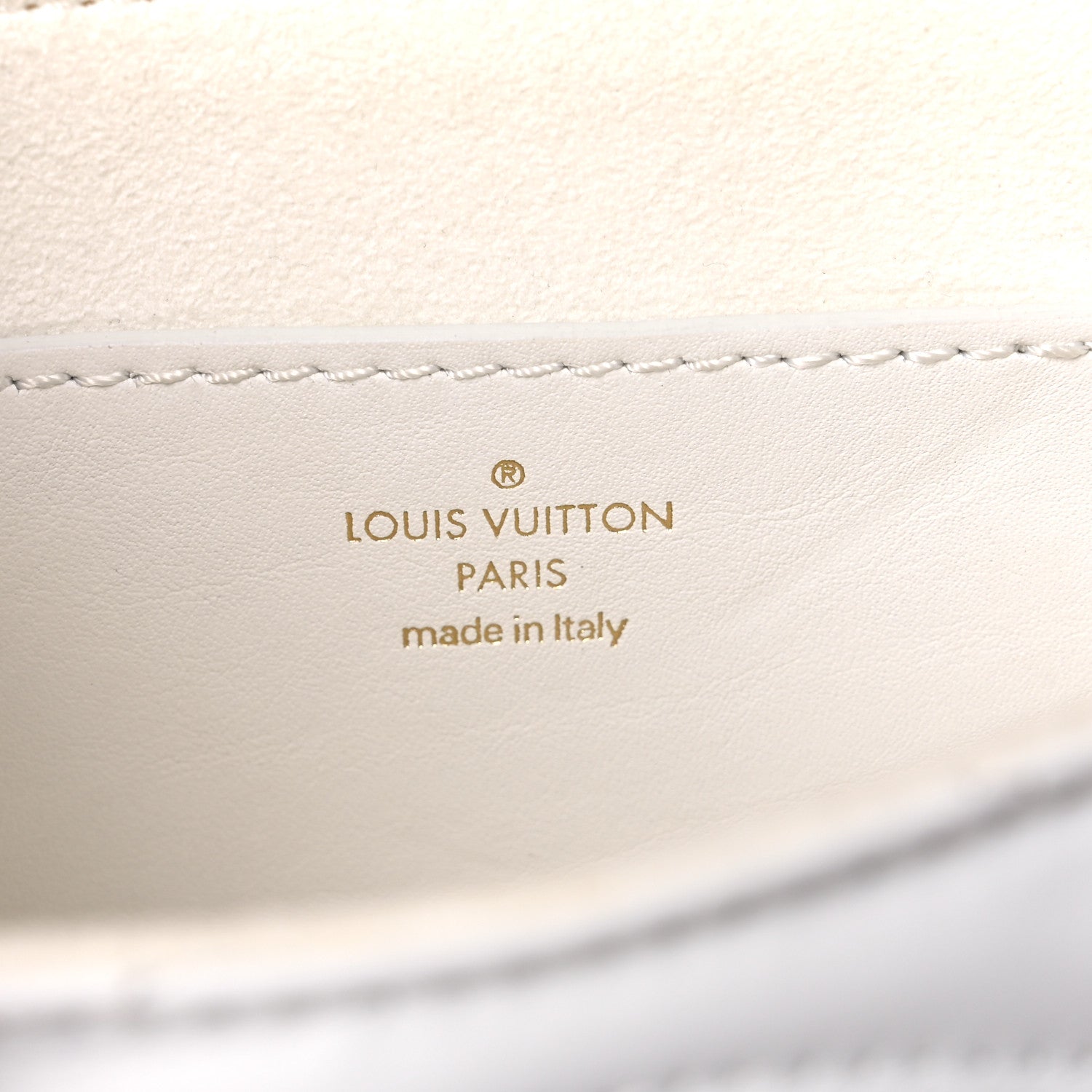 Louis Vuitton Calfskin New Wave Multi Pochette Snow 6 of 15