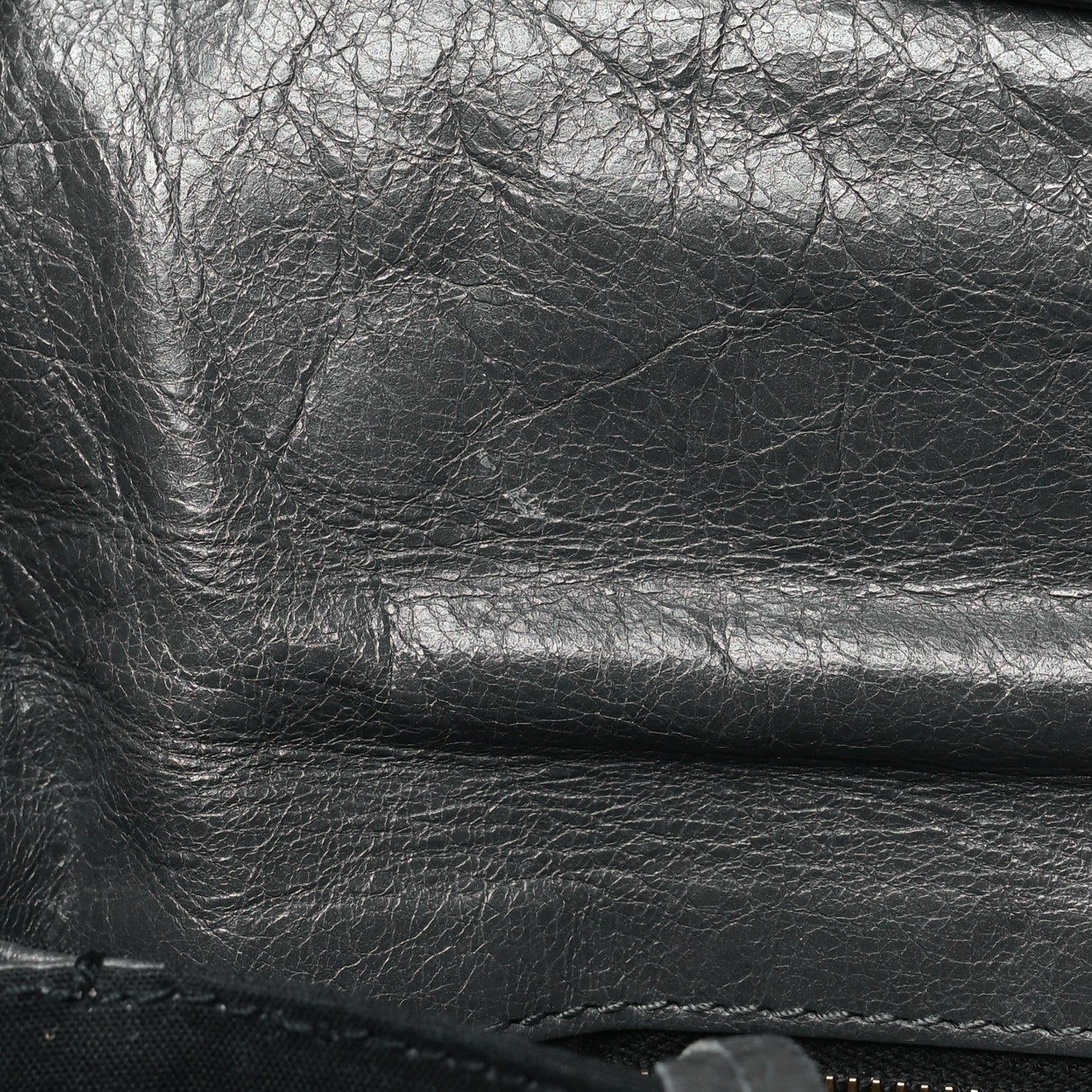 Balenciaga Agneau Classic Hardware Envelope Clutch Gris Tarmac 12 of 12
