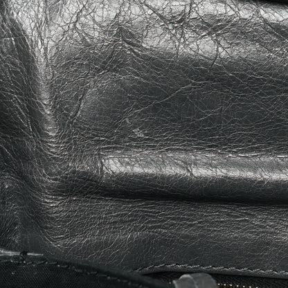 Balenciaga Agneau Classic Hardware Envelope Clutch Gris Tarmac 12 of 12