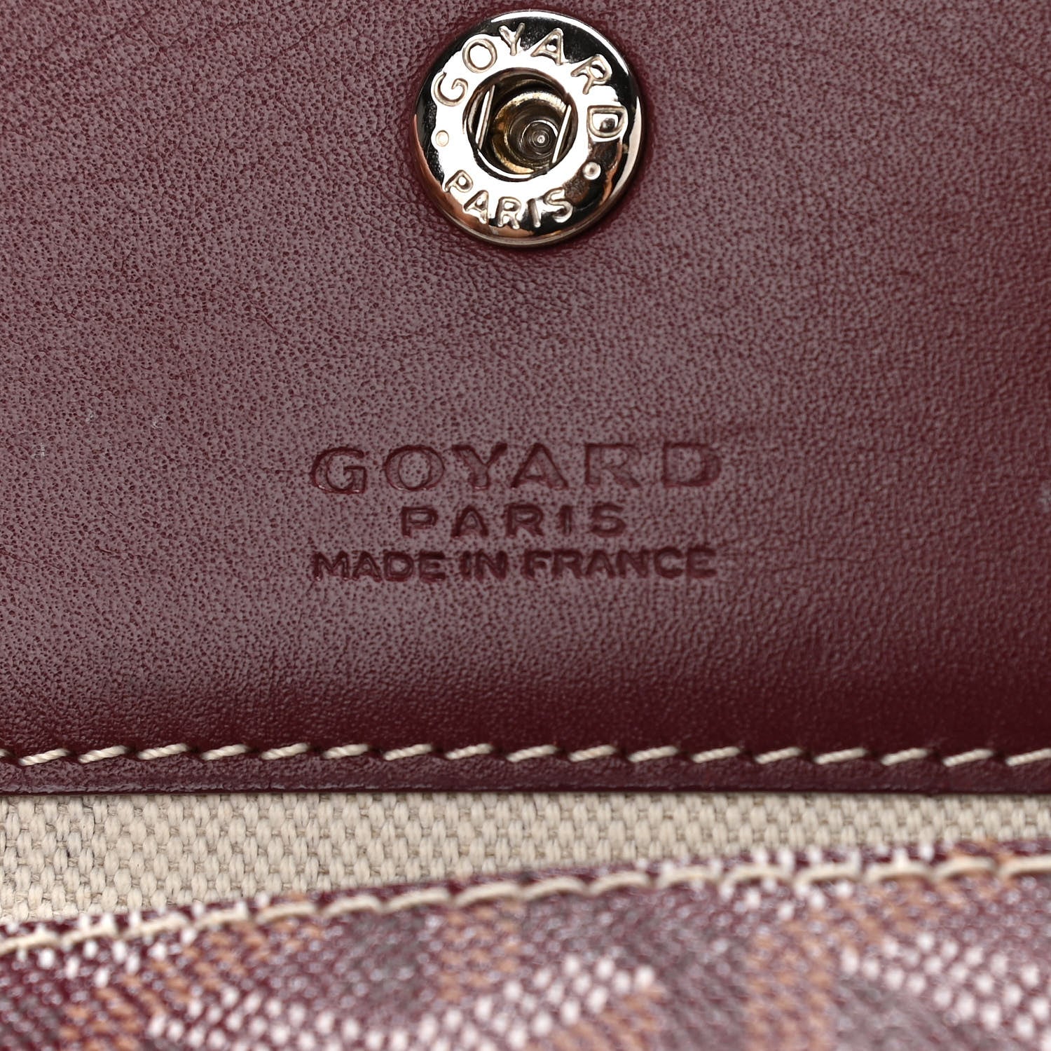 Goyard Goyardine Saint Louis PM Bordeaux 7 of 15