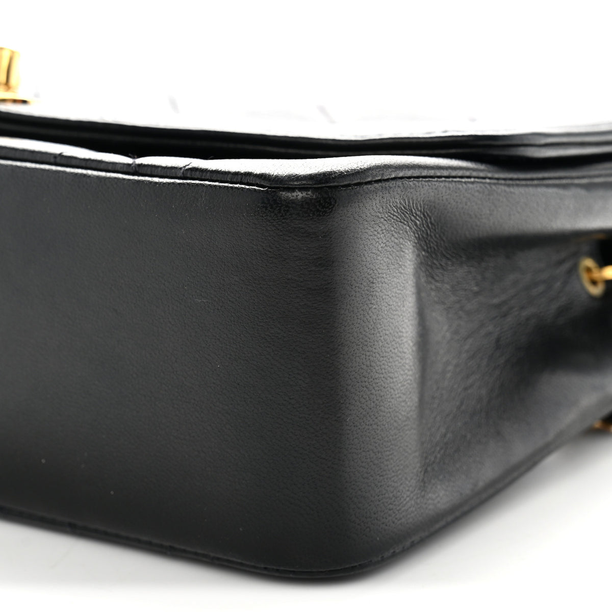 Chanel Lambskin Quilted Small Single Flap Black 11 of 11