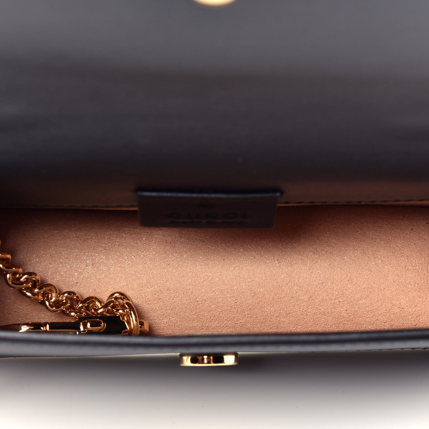 Calfskin Super Mini Sylvie Chain Shoulder Bag Black