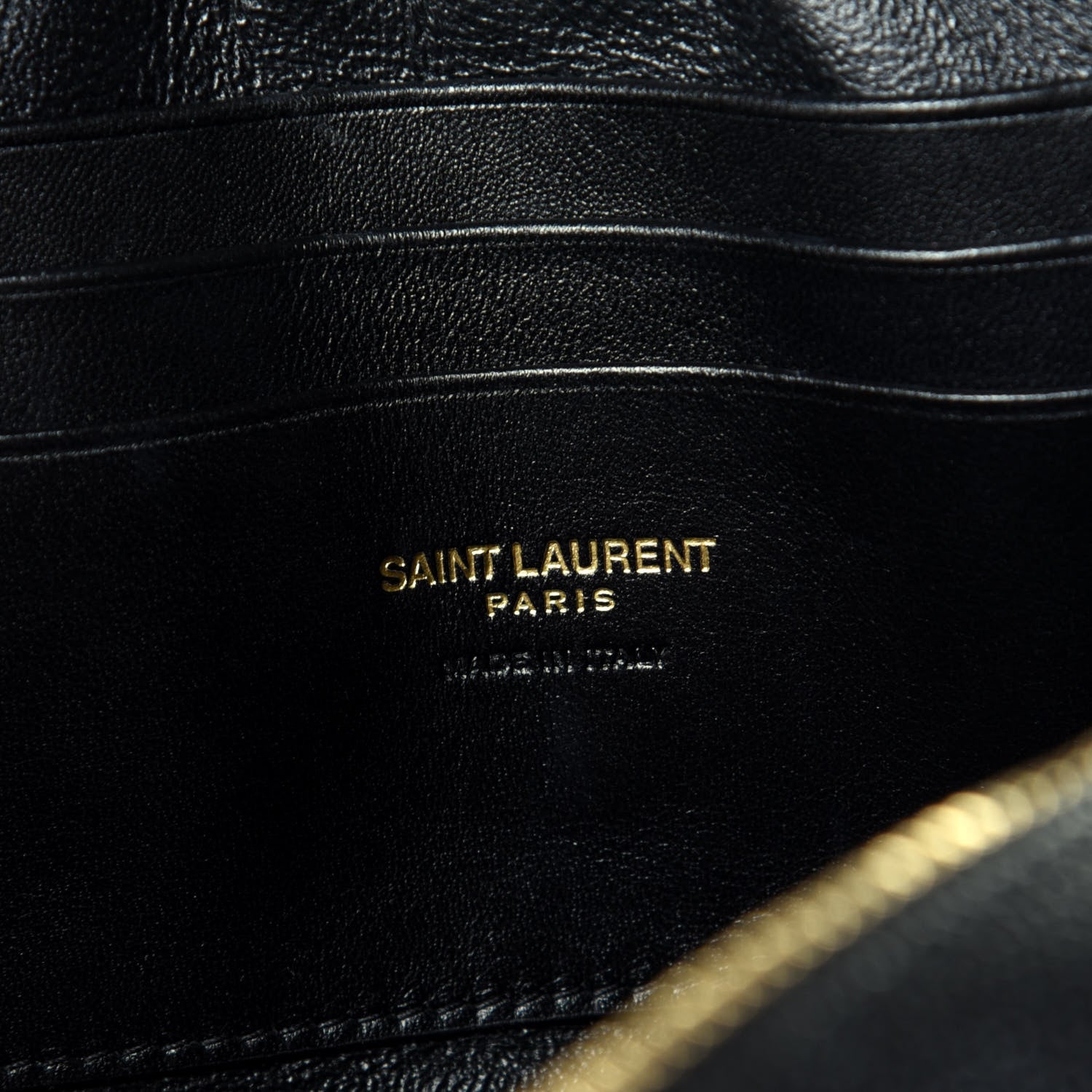 Saint Laurent Grain De Poudre Matelasse Monogram Mini Lou Camera Bag Black 6 of 9