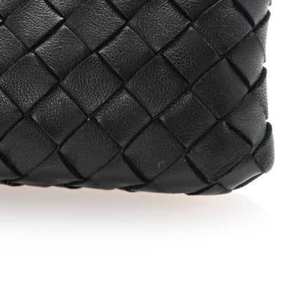 Bottega Veneta Nappa Intrecciato Flat Zip Pouch Black 10 of 12