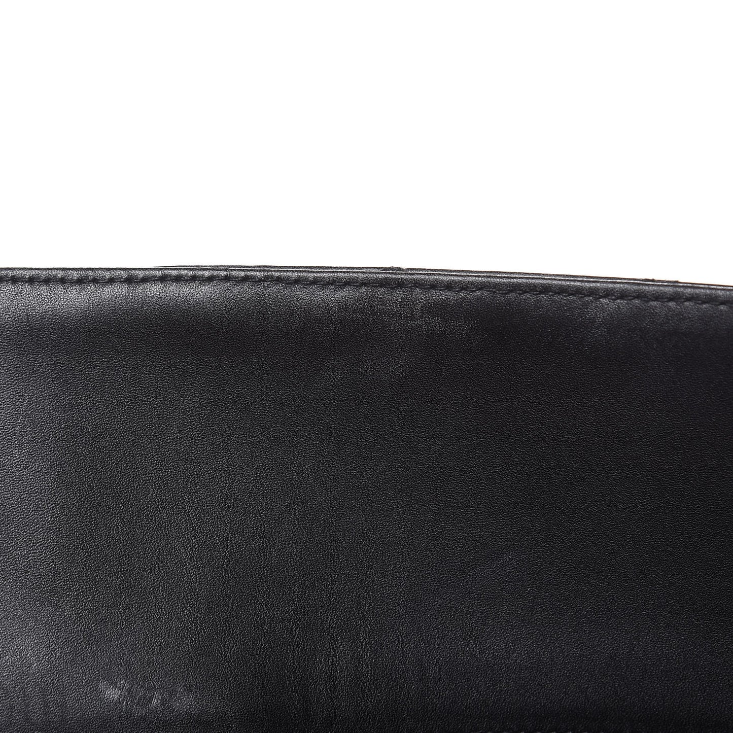 Calfskin Stitched XL Weekender Black