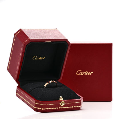 Cartier 18K Yellow Gold 3.5mm LOVE Wedding Band Ring 56 7.75 5 of 5