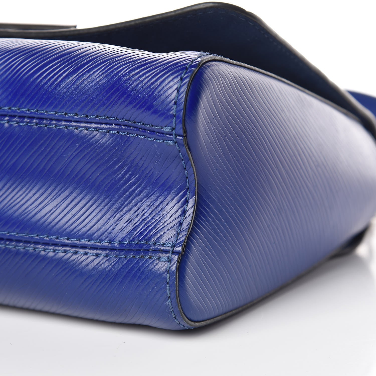 Louis Vuitton Epi Flamingo Twist Shoulder Bag MM Blue 14 of 14