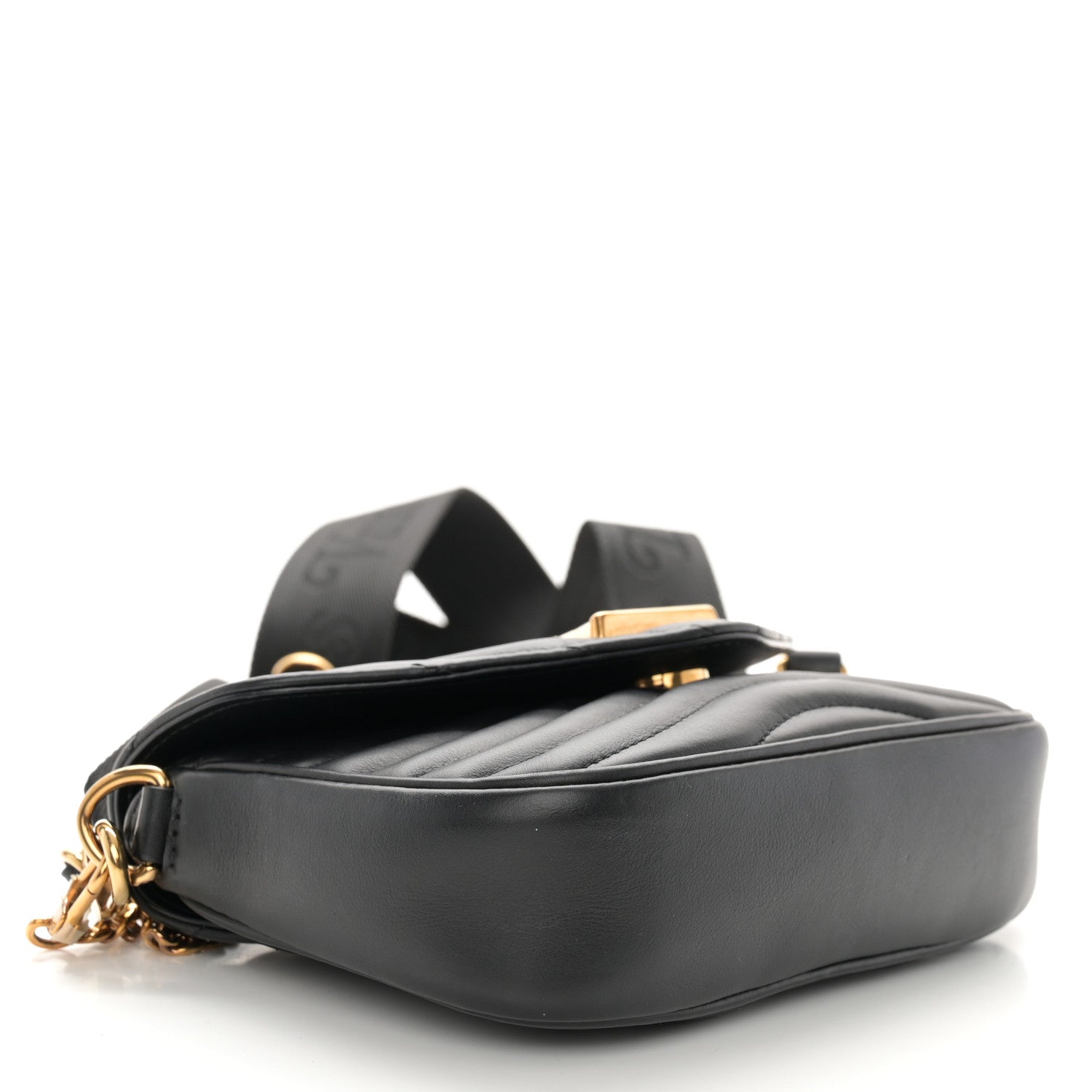 Louis Vuitton Calfskin New Wave Multi Pochette Black 4 of 10