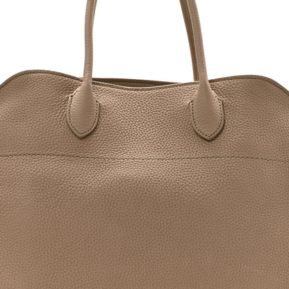 The Row Matte Grained Calfskin Soft Margaux 15 Dark Taupe 8 of 10