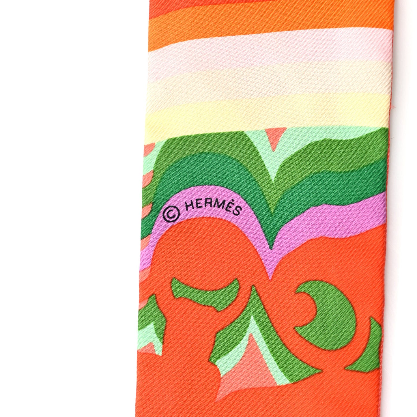 Silk Brides De Gala Shadow Twilly Orange Vert Corail