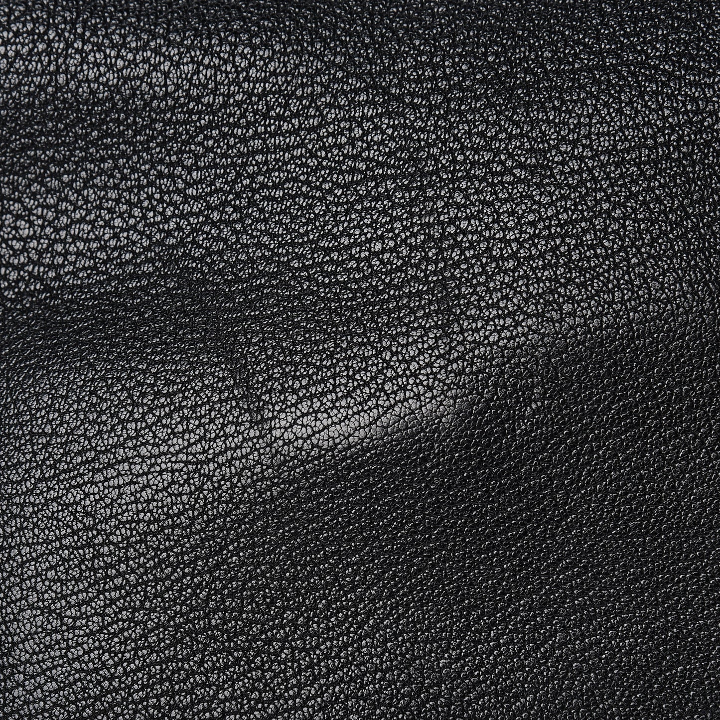Goatskin Madras Shoulder Bag Black