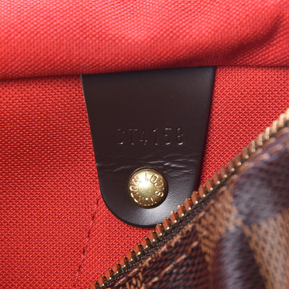 Louis Vuitton Damier Ebene Speedy Bandouliere 25 8 of 10