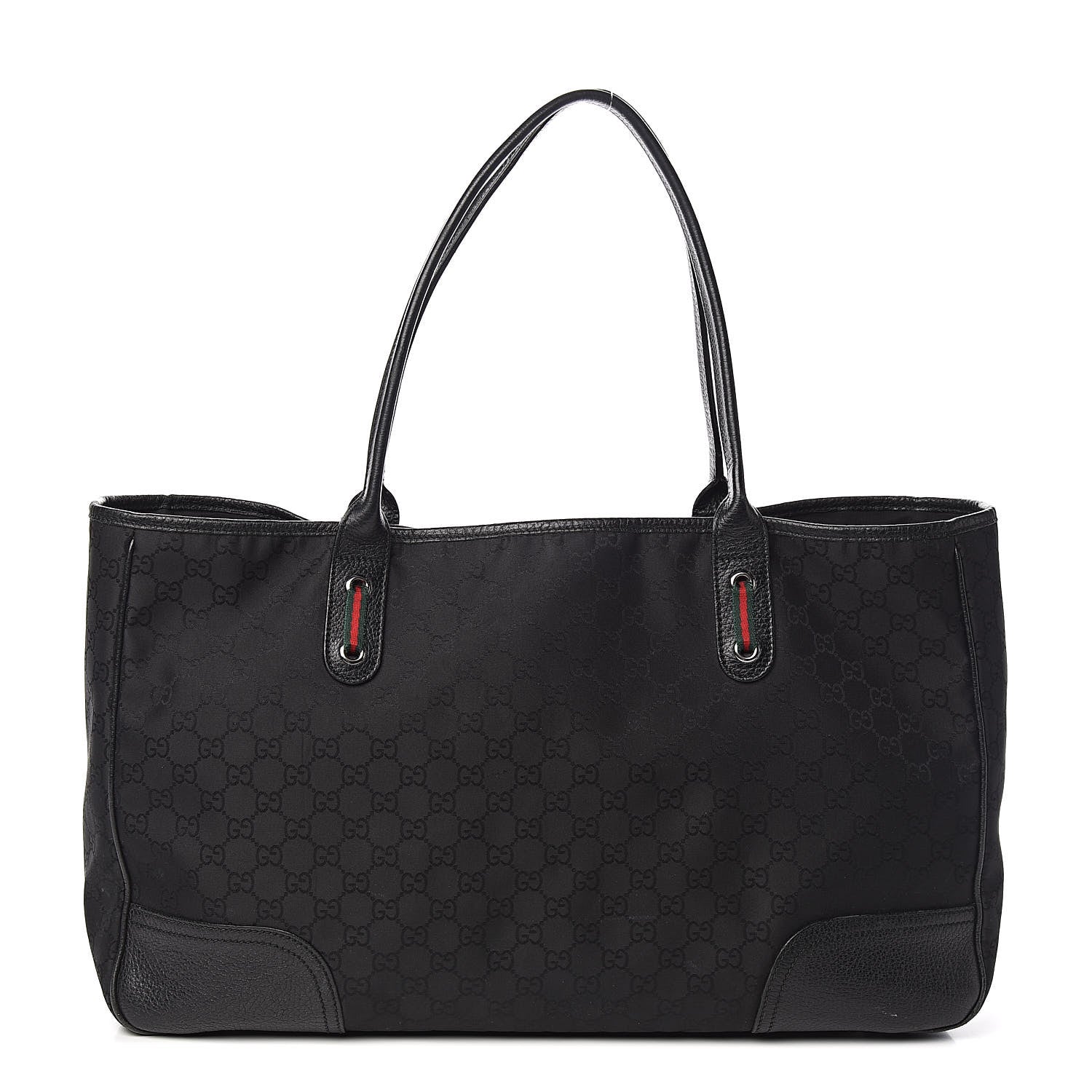 Gucci Monogram Large Princy Tote Black 1 of 19