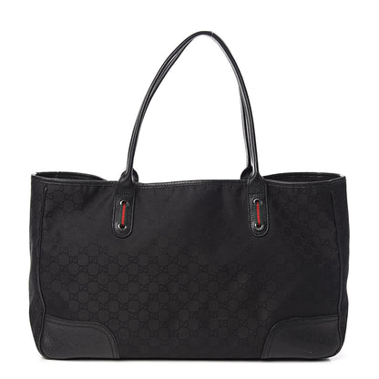 Gucci Monogram Large Princy Tote Black 1 of 19