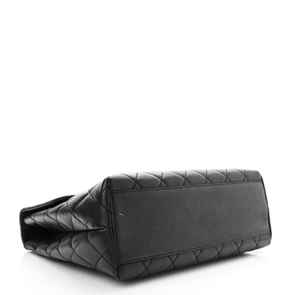 Chanel Caviar Quilted Jumbo Kelly Flap Black 4 of 11