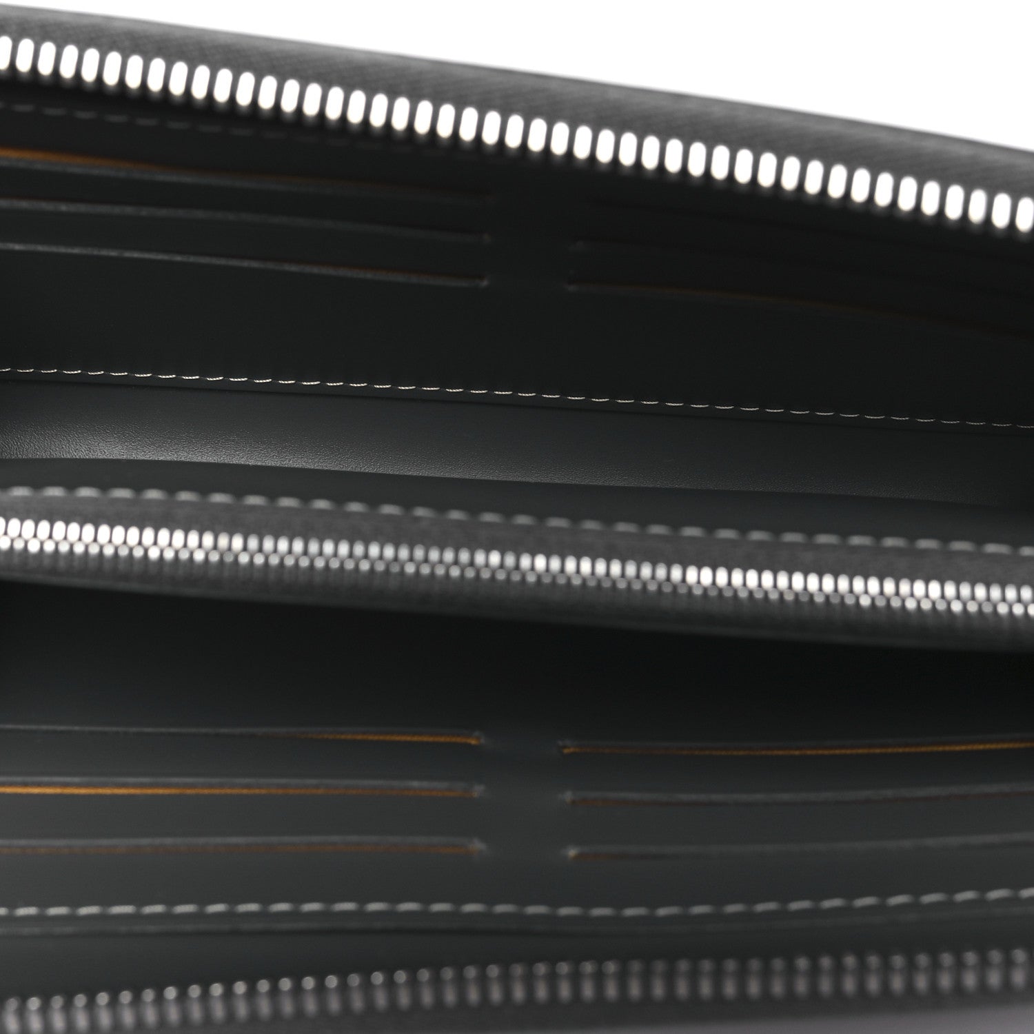 Goyard Goyardine Matignon Zip Around GM Wallet Grey 5 of 7