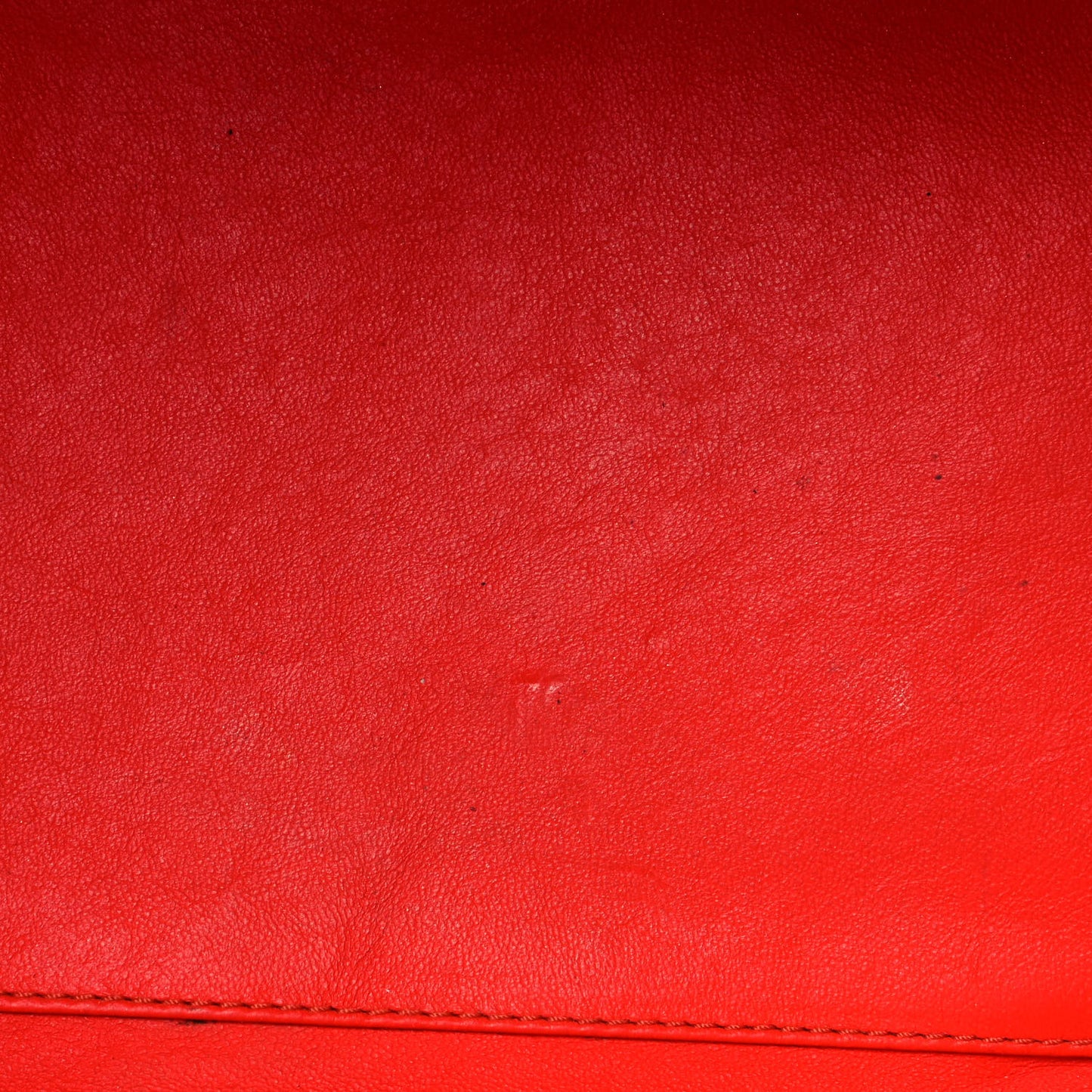 Smooth Calfskin Mini Luggage Orange