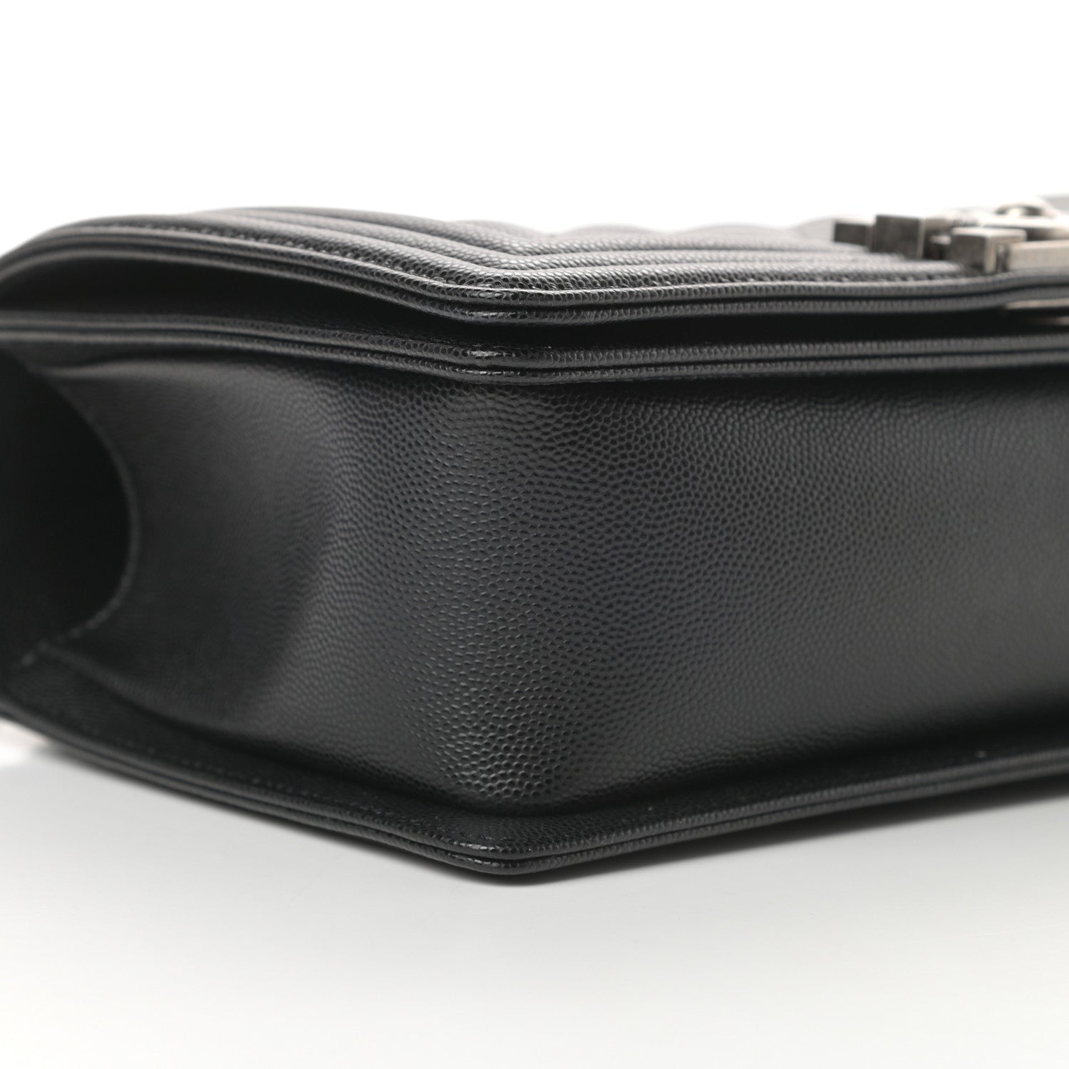 Chanel Caviar Quilted Medium Boy Flap Black 8 of 11