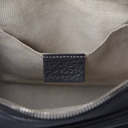 Gucci Pebbled Calfskin Small Soho Disco Bag Black 8 of 9