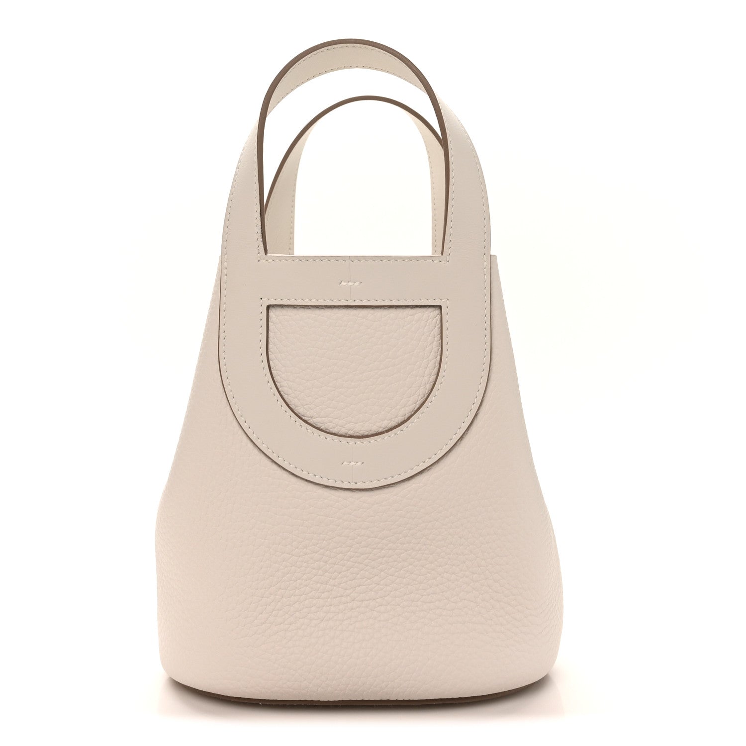 Hermes Taurillon Clemence Swift In-The-Loop 18 Bag Gris Pale 1 of 10