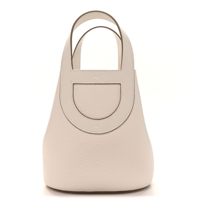 Hermes Taurillon Clemence Swift In-The-Loop 18 Bag Gris Pale 1 of 10