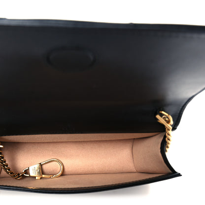 Gucci Calfskin Matelasse GG Marmont Mini Bag Black 8 of 17