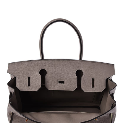 Hermes Togo Birkin 30 Gris Asphalte 7 of 33