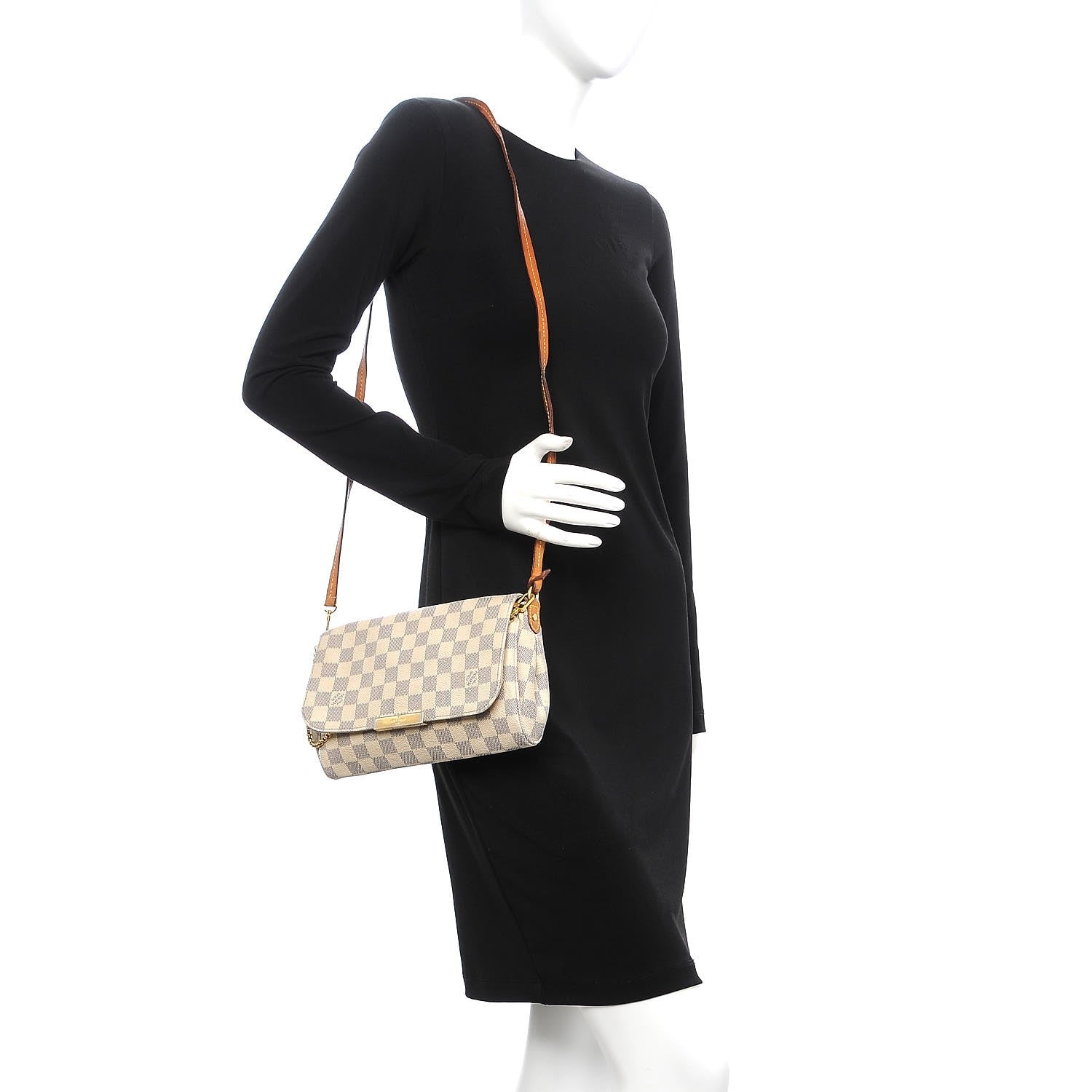 Louis Vuitton Damier Azur Favorite MM 2 of 18