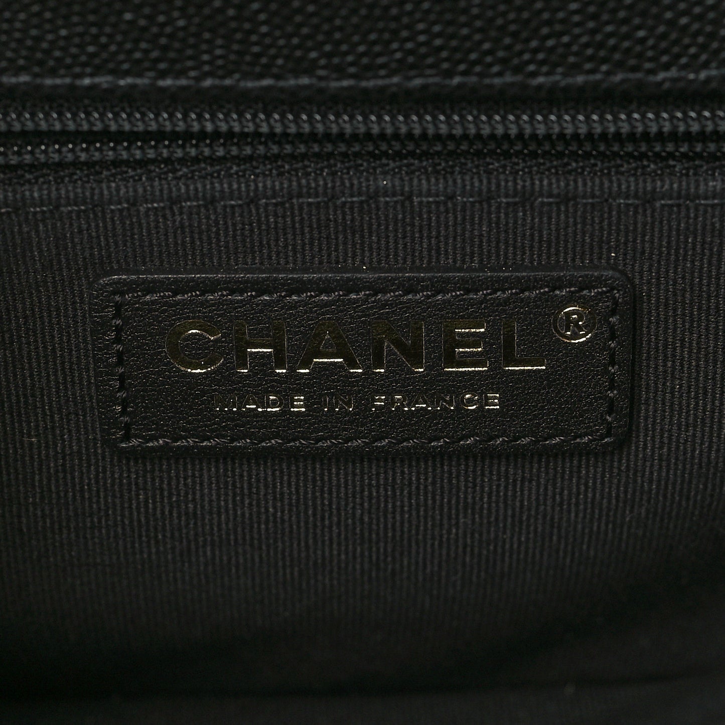Caviar Quilted School Memory Small Top Handle Flap Black