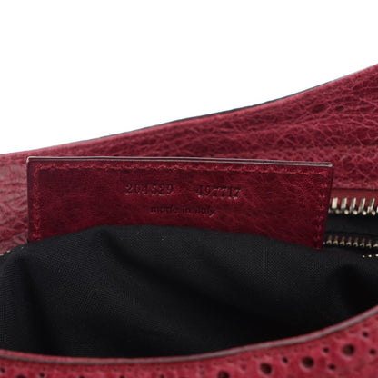 Balenciaga Agneau Giant Brogues Hardware City Pourpre 7 of 8