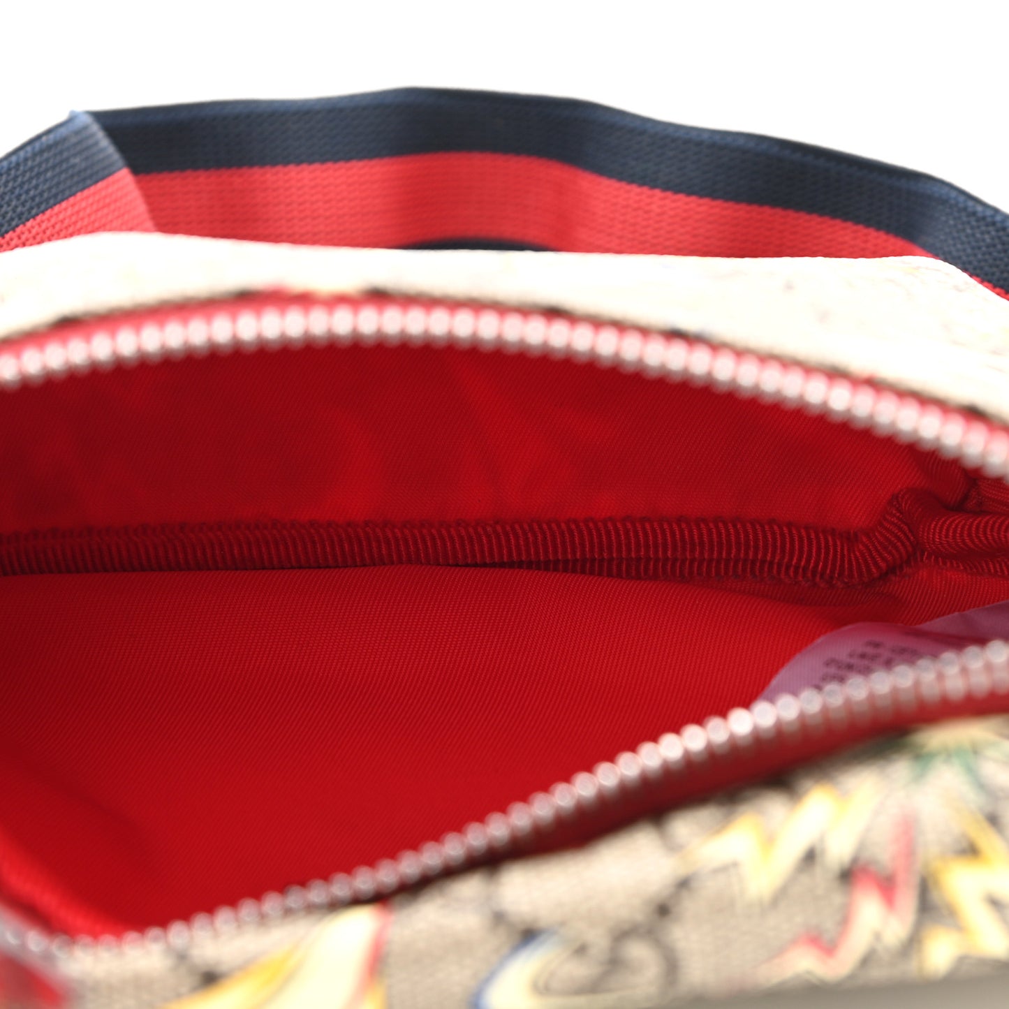 GG Supreme Monogram Childrens Space Print Belt Bag Multicolor