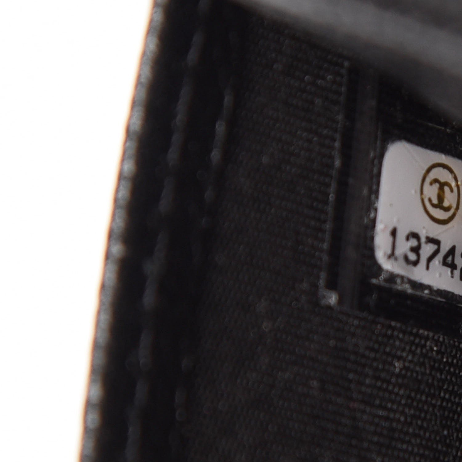 Chanel Caviar Sevruga Wallet On Chain WOC Black 8 of 9