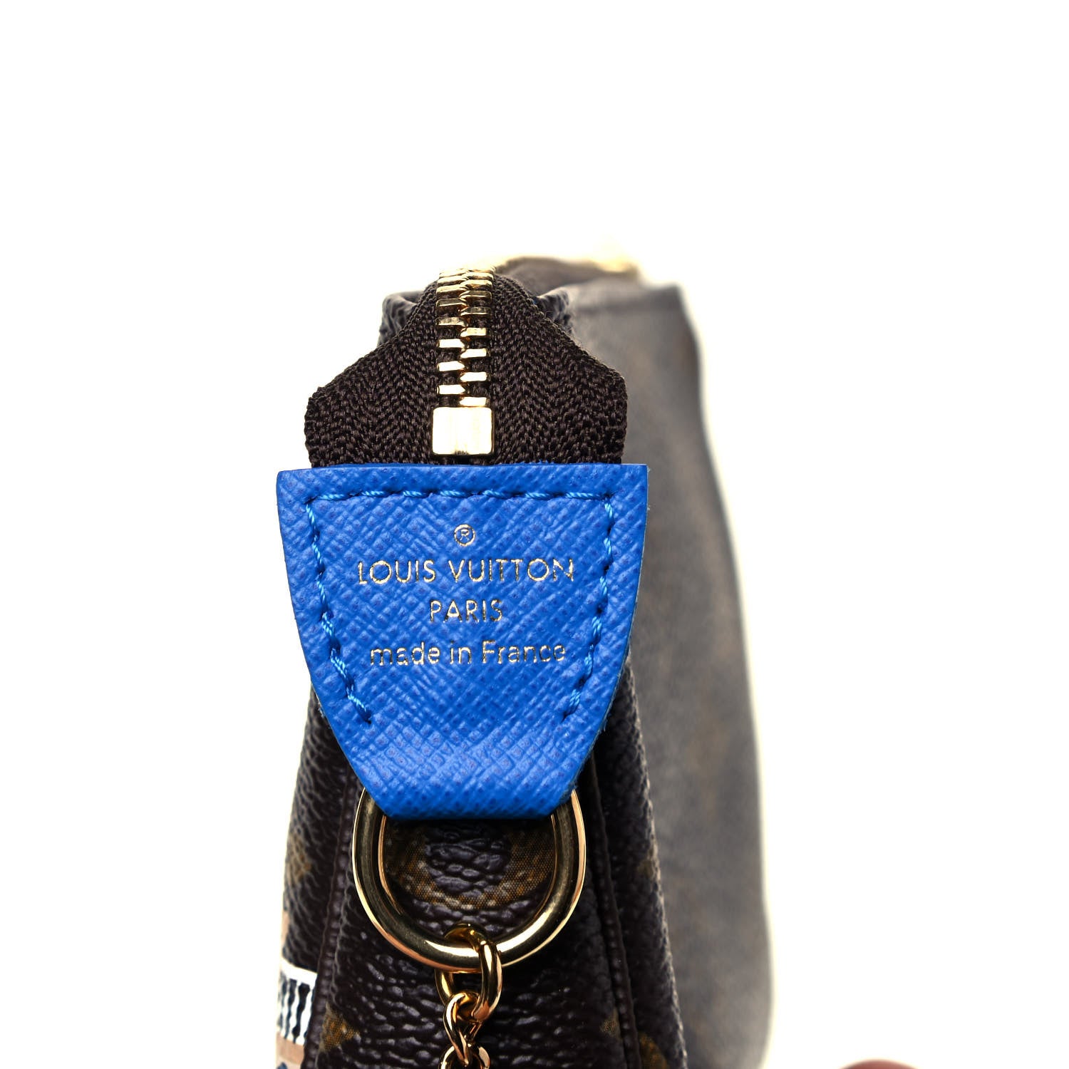 Louis Vuitton Monogram 2019 Christmas Animation Mini Venice Pochette Accessories Blue 7 of 9