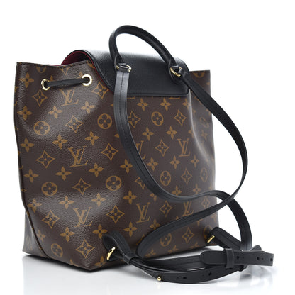 Louis Vuitton Monogram Montsouris PM Black 3 of 9