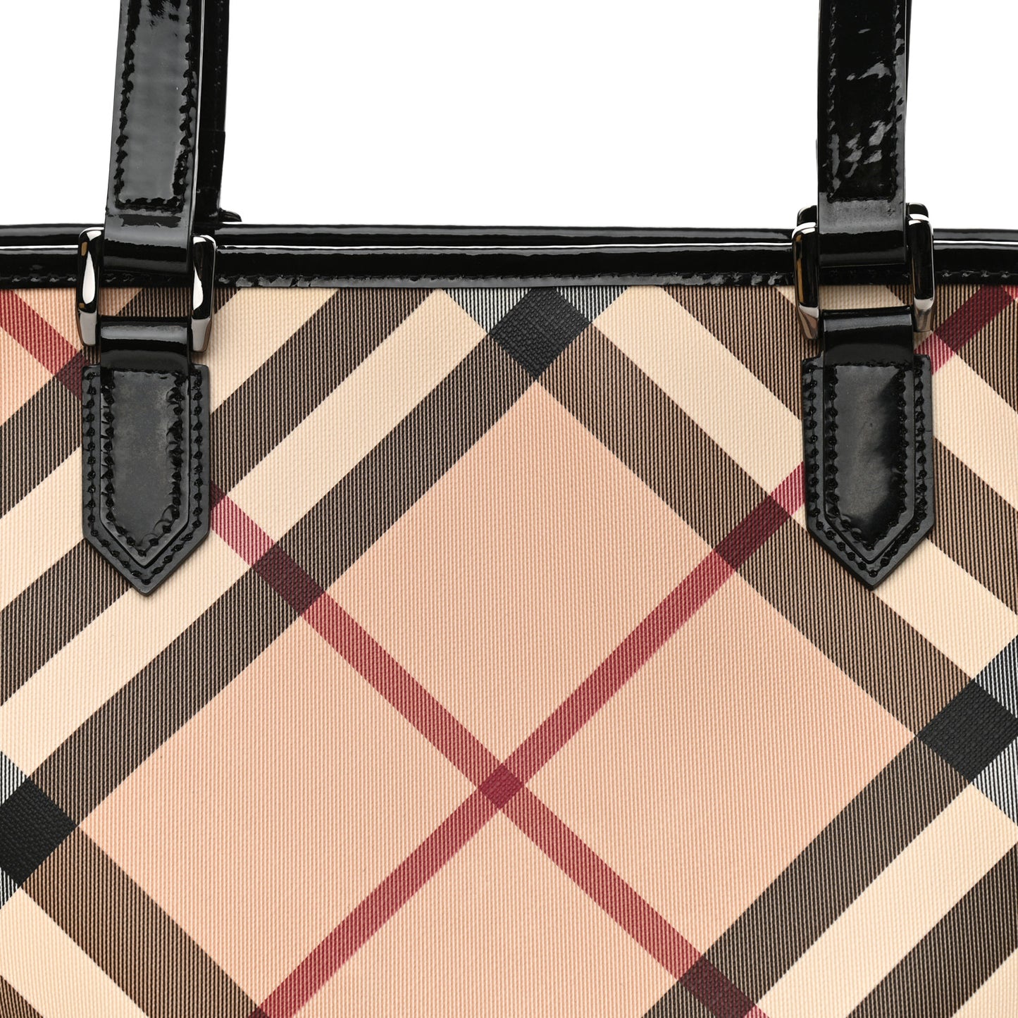 Supernova Check Regent Tote Black