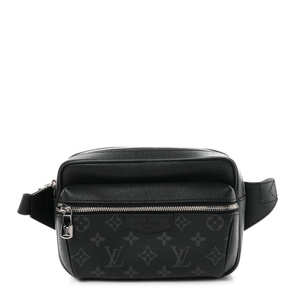 Louis Vuitton Taiga Monogram Outdoor Bumbag Black 1 of 10
