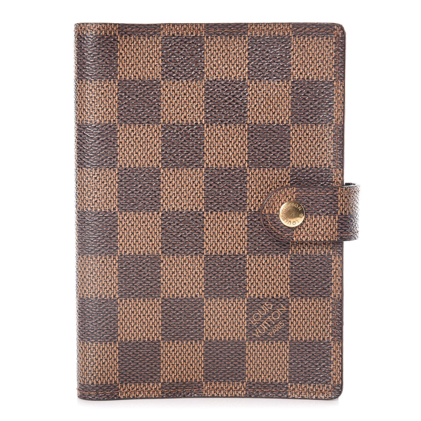 Damier Ebene Small Ring Agenda Cover