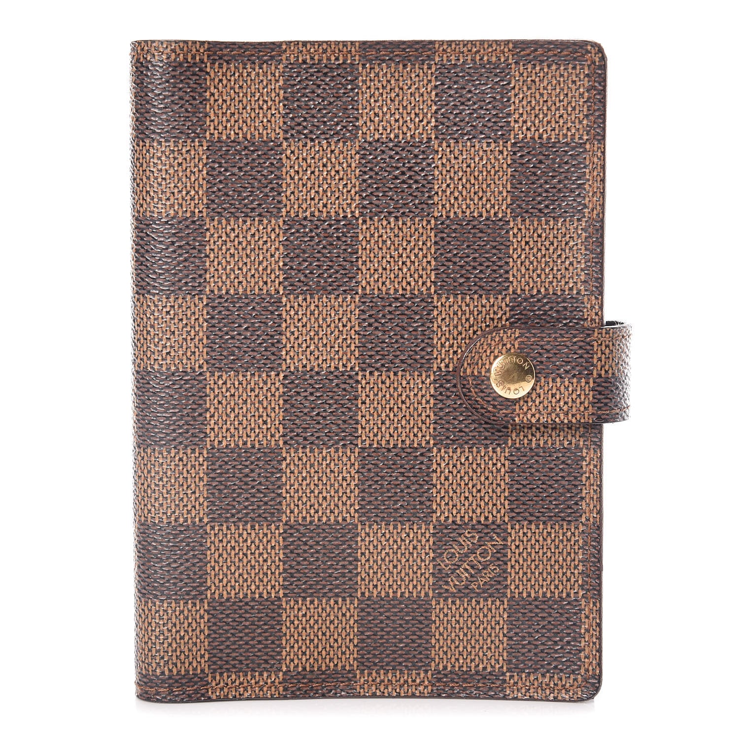 Louis Vuitton Damier Ebene Small Ring Agenda Cover 1 of 7