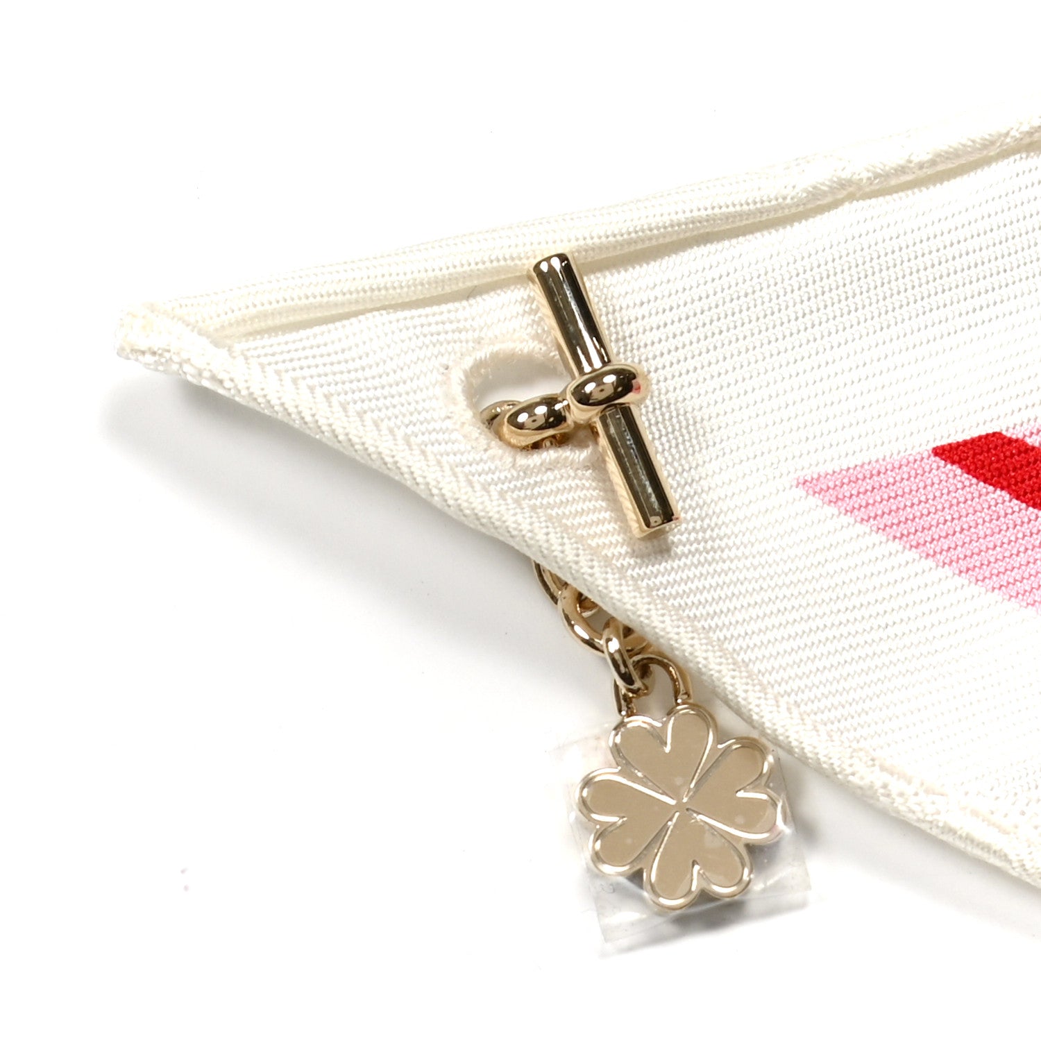 Hermes Silk Garde Robe Pop Charm Triangle Scarf 70 Multicolor White 6 of 6