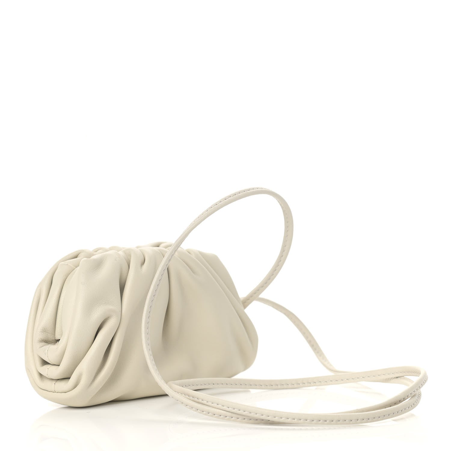 Bottega Veneta Butter Calfskin Coin Purse Mist 3 of 9
