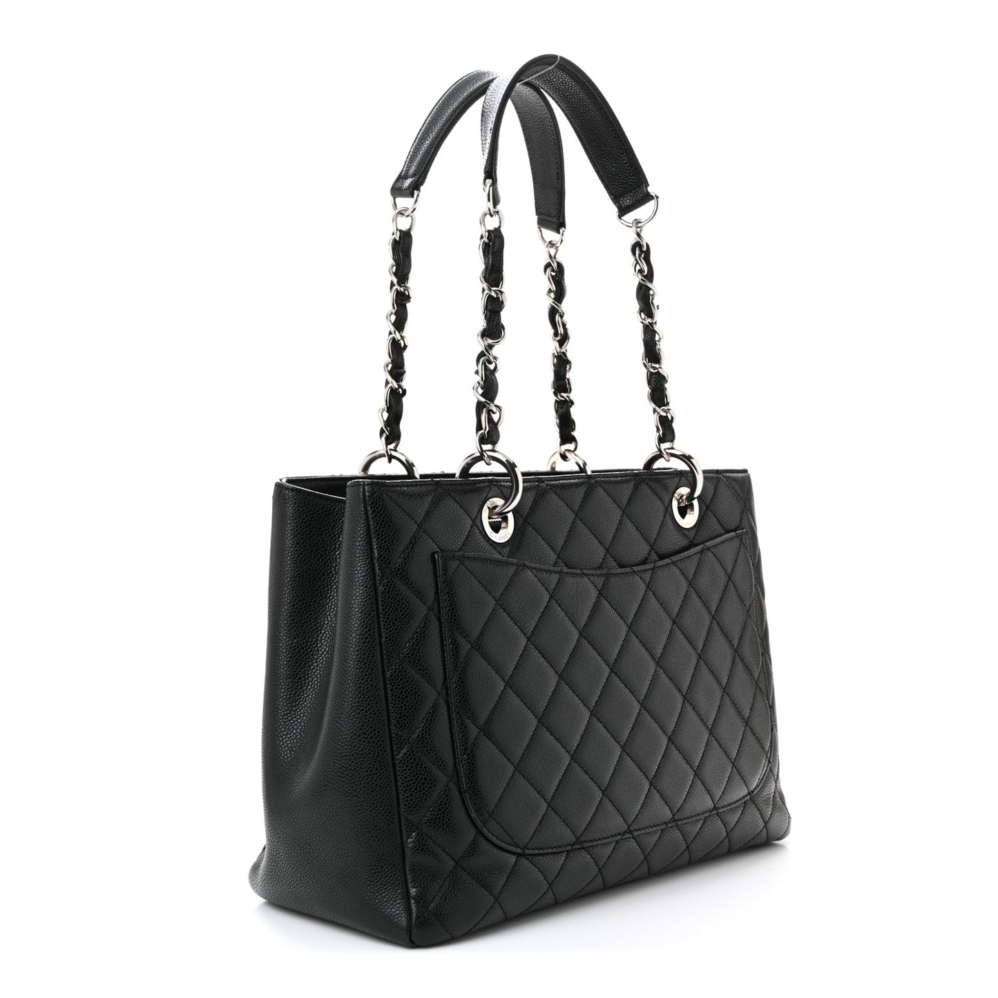 Caviar Quilted Grand Shopping Tote GST
