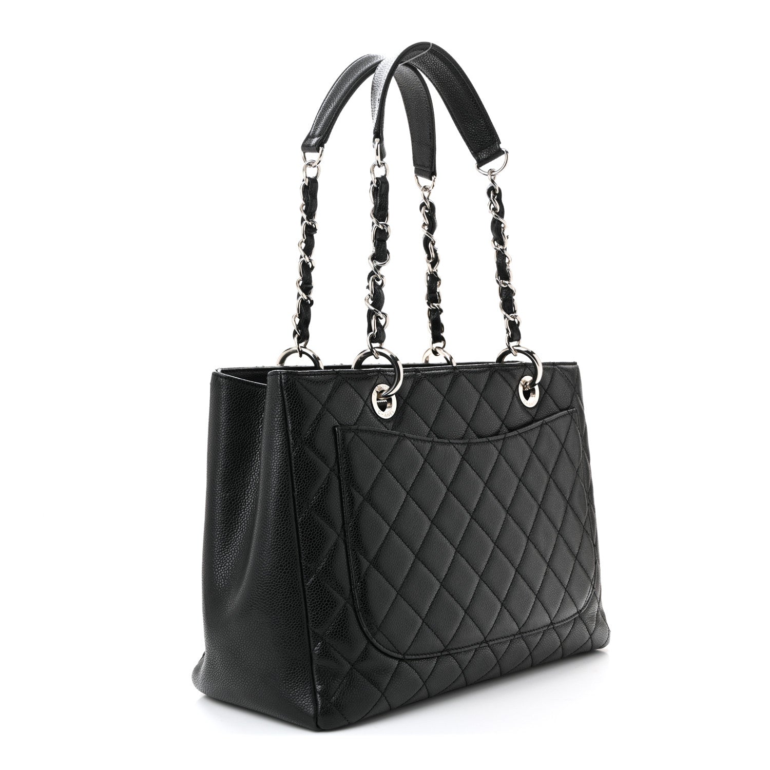 Chanel Caviar Quilted Grand Shopping Tote GST 3 of 10