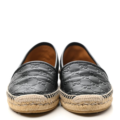 Gucci Guccissima Signature Espadrilles 37 Black 2 of 9