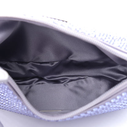 Prada Satin Crystal Mini Re-Edition 2000 Bag Glicine 4 of 10