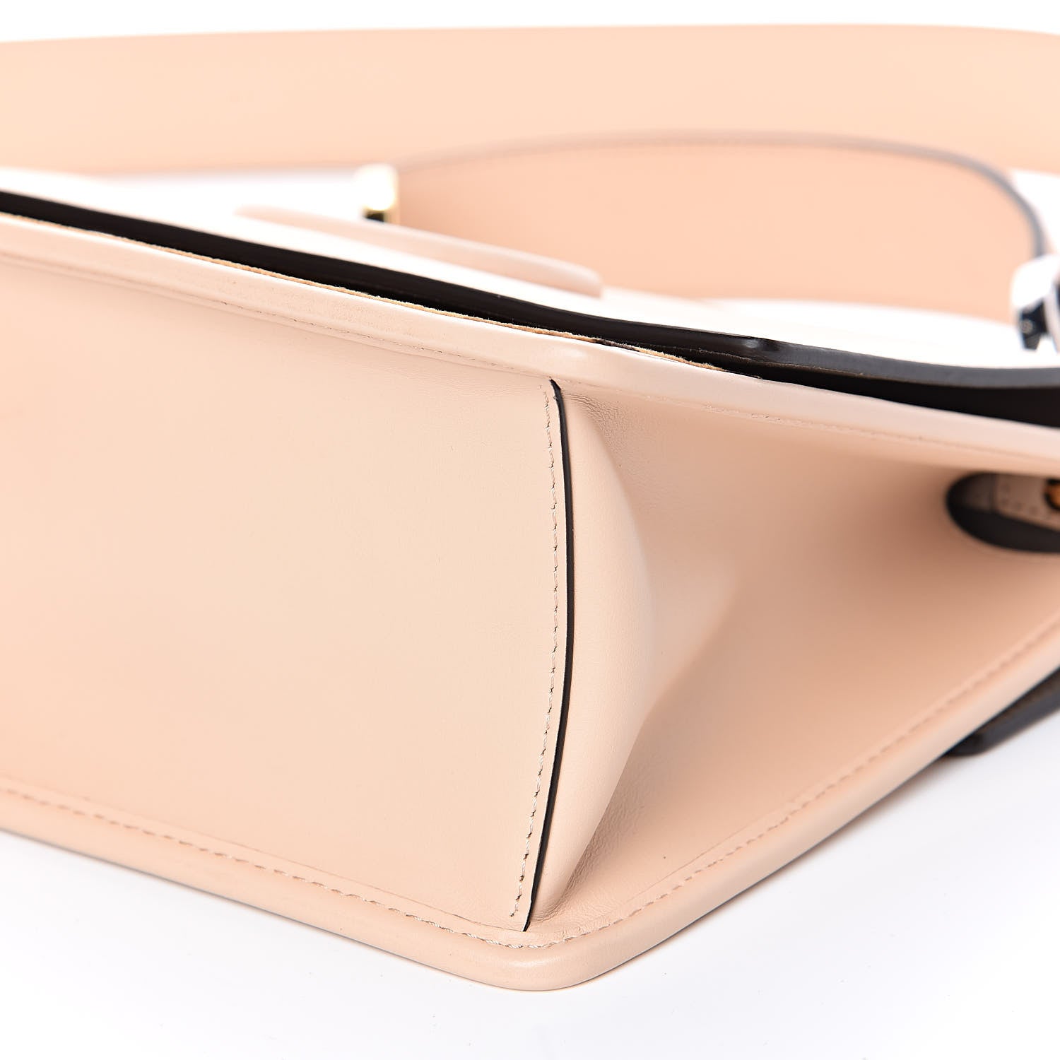 Fendi Vitello Century Velvet F is Fendi FF Kan I Shoulder Bag Tobacco Rosa Plaster 9 of 14